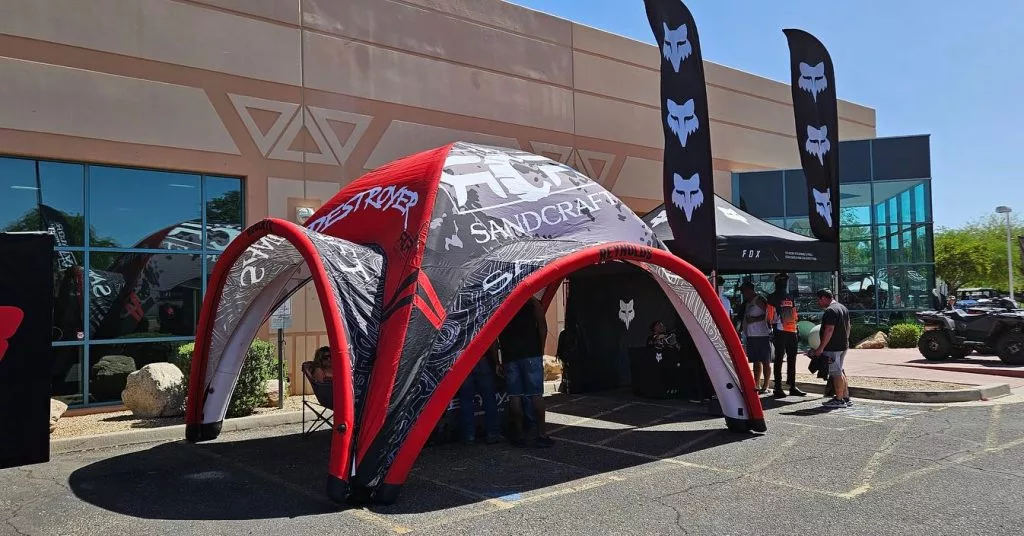 inflatable tent from tiktok